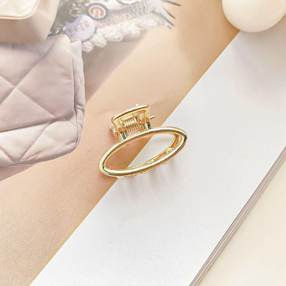 Metal Starfish Hair Claw Hair Clip Mini Hair Claw Retro Shell Hair Crab Clip  Women