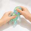 11cm Soft Squeeze Doll Toy with Sparkling Glitter Inside Stress Relief Toy for Kids and Adults Flexible Sensory Fidget Toy for Anxiety and Focus