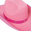 Cowboy Hat Western Wide Brim Felt Polyester Detail And Metal Embellishment Adjustable Closure