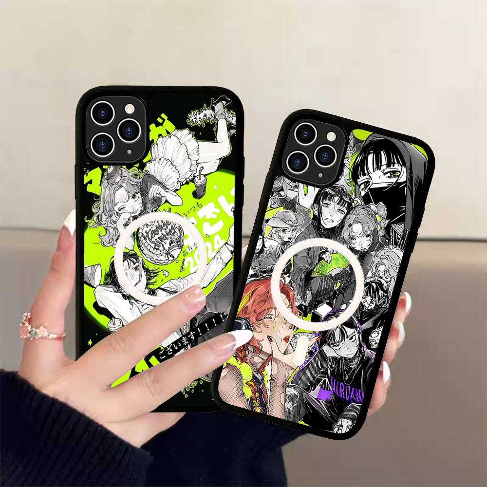A-Aya O-Oosawa K-Koga M-Mitsuki For Magnetic Phone Case For IPhone 17 16 Pro Max 15 Plus 14 13 12 11 Cover