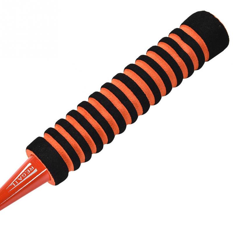 Steel Alloy High Elastic Sponge Handle Badminton Racket Set Training Racquets with Bag