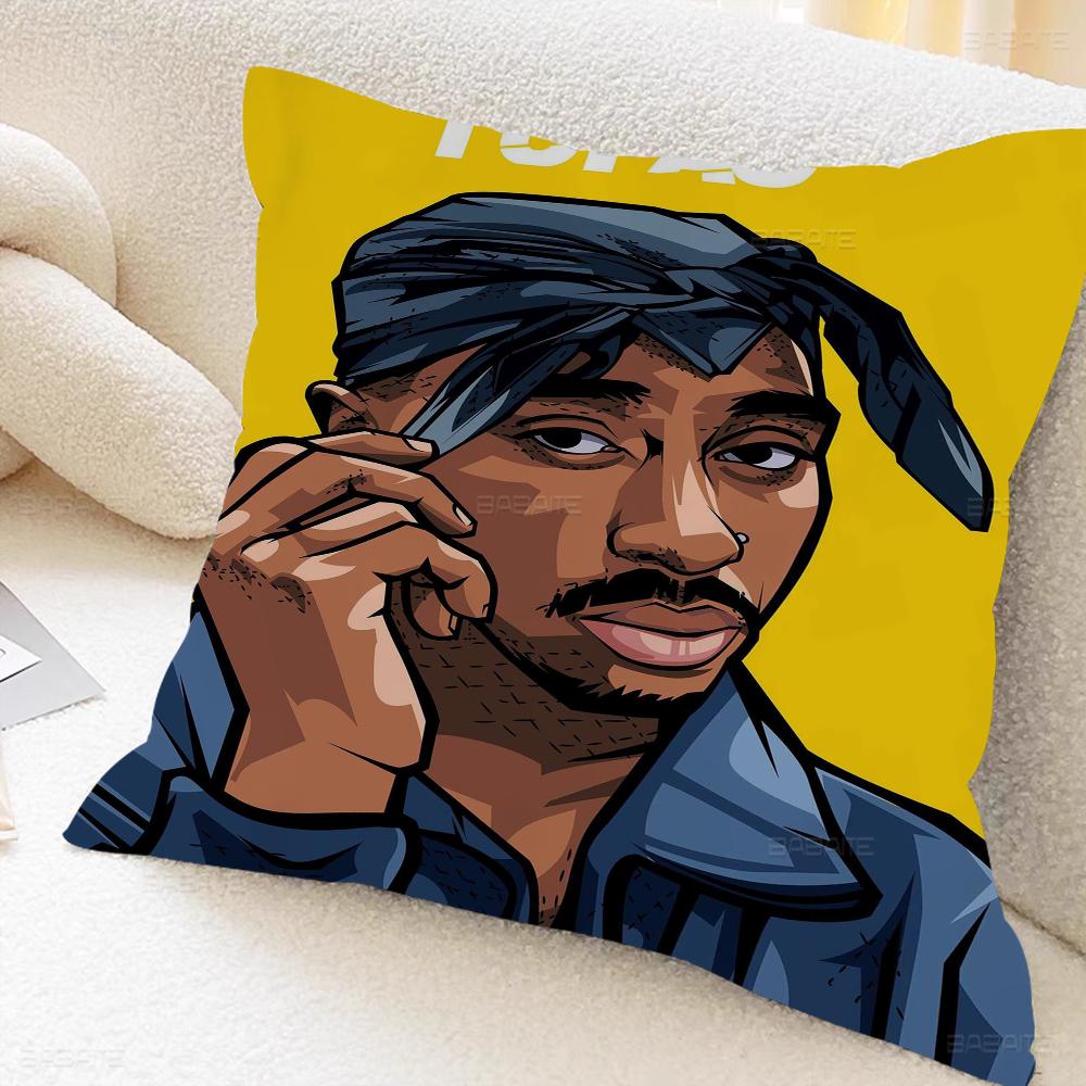 Rapper 2P-AC Personalized Pillow Dust Cover Bedroom Kids Party Decoration Pillowcase Birthday Children Gift