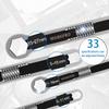 Workpro Universeller Schnellschlüssel 5-27mm Mehrzweck-Doppelkopf Beweglicher Blütenform-Schlüssel Verstellbarer Steckschlüssel