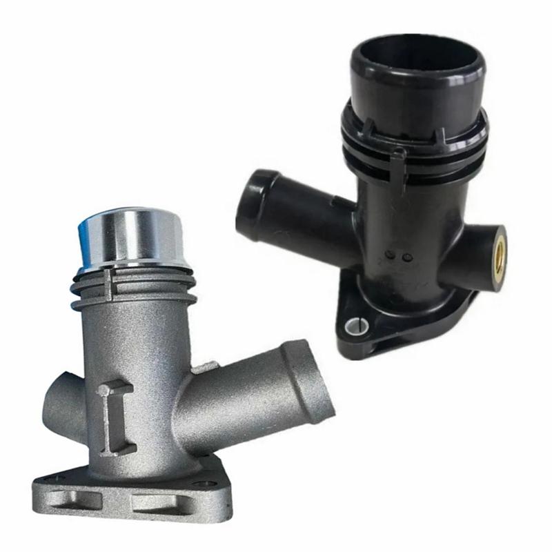 11118619408 Plastic or Aluminum Engine Coolant Thermostat Outlet Connector for BMW F22 F23 F30 F31 F32 F33 F34 G30 G12 G01 G02