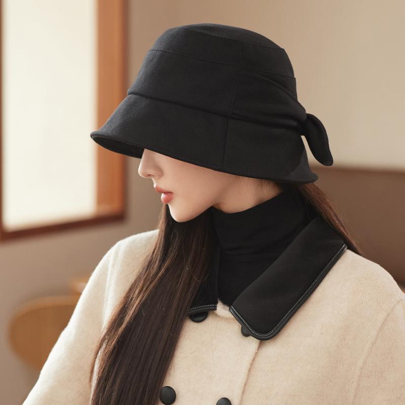 Hat Female Japanese Versatile Big Head Circumference Showing Face Small Bucket Hat Bucket Hat Tide