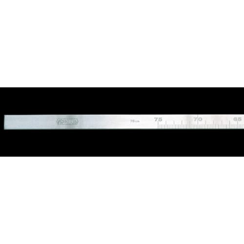 Shinwa Sokutei Lumber Ruler, Stainless Steel, 75cm, 2mm Scale On the Front, 1mm Scale On the Back, 63568