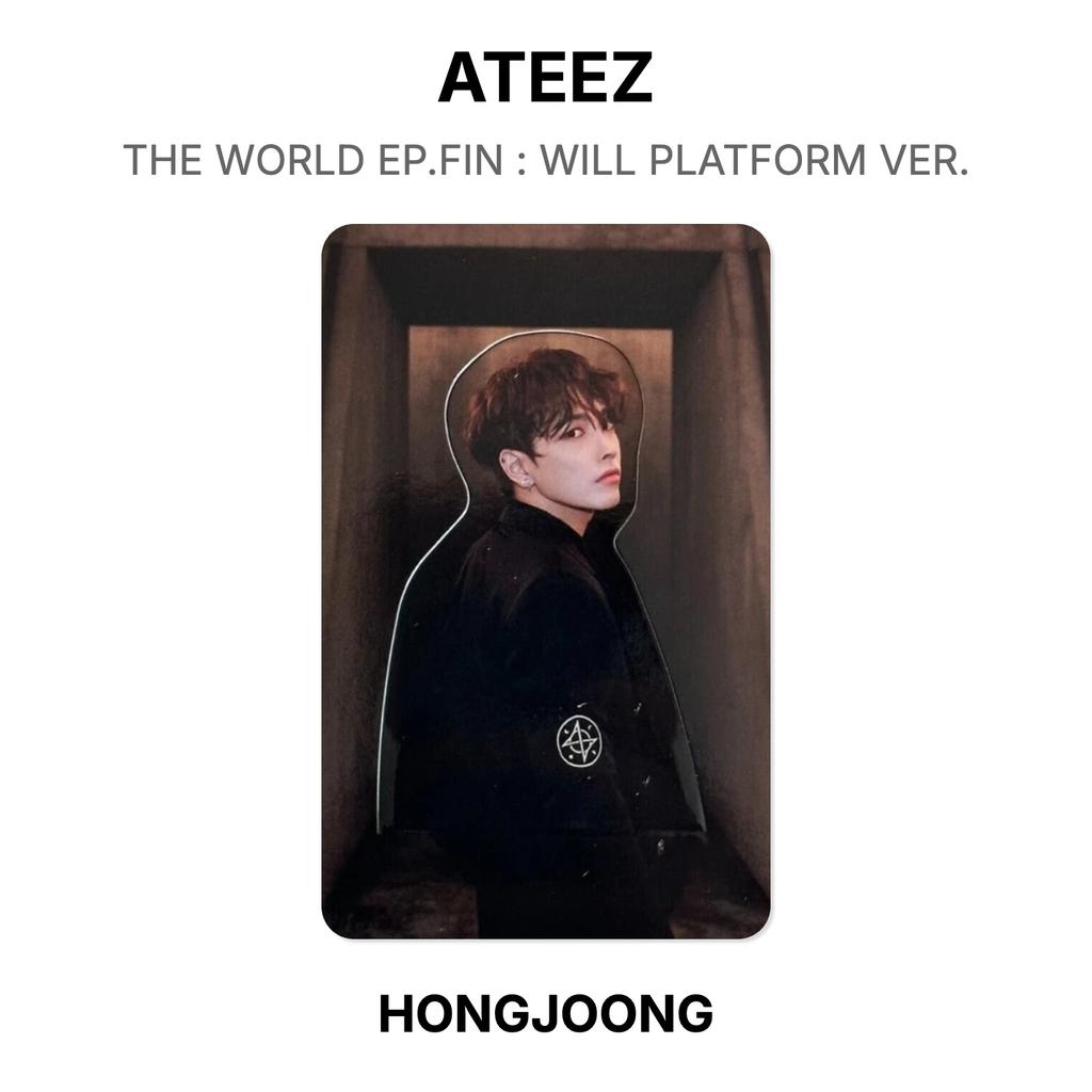 ATEEZ THE WORLD EP.FIN : WILL PLATFORM VER. Official Photocard