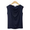 Women's Plus Size V-Neck Short Sleeve Loose Fit Solid Color Summer T-Shirt