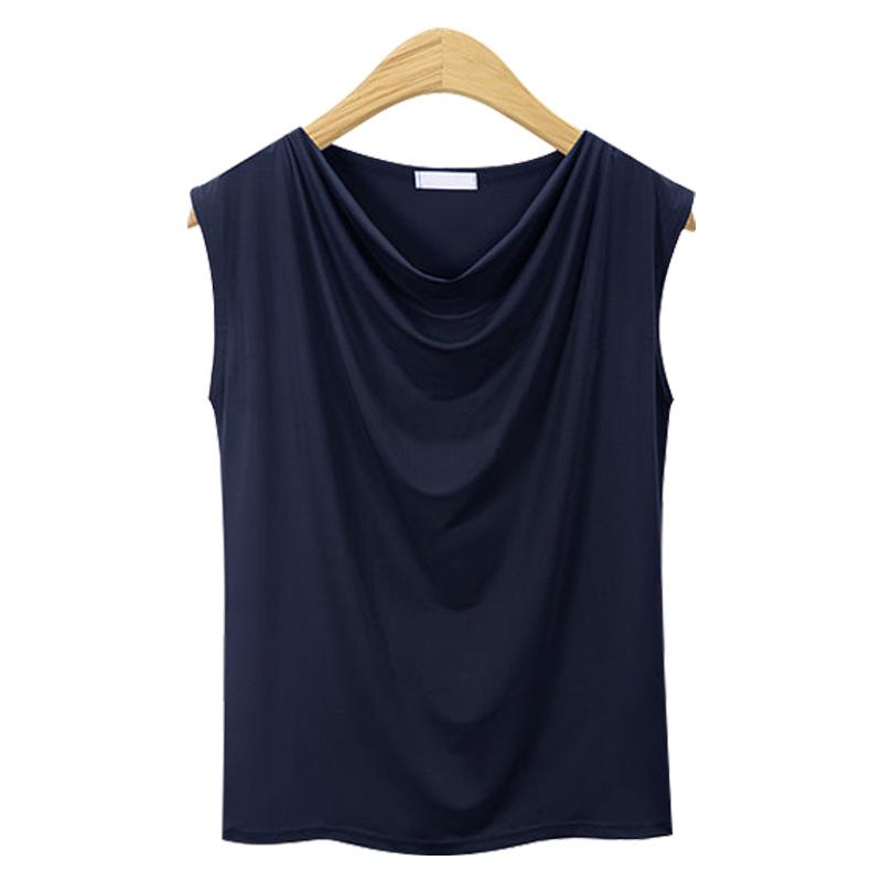 Women's Plus Size V-Neck Short Sleeve Loose Fit Solid Color Summer T-Shirt