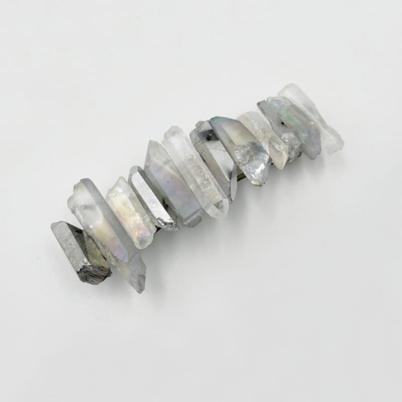 Jean Paul Clarisse crystal (natural stone) hairpin JP-21-015AB