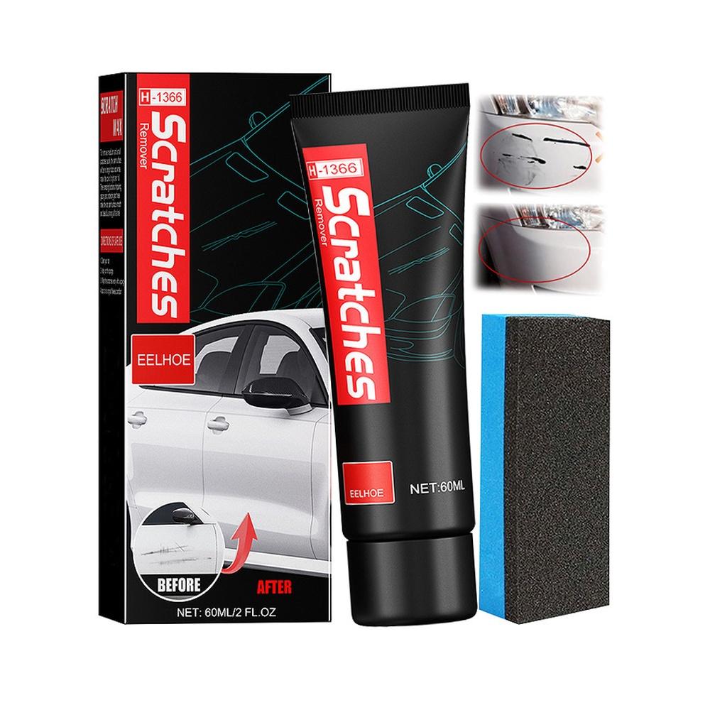 Car Scratch Removal Kit Car Scratch Repair Kit Car Paint Scratch Repair Agent Car Scratch Remover Grinding Polishing Restorer Paste With Sponge Erase