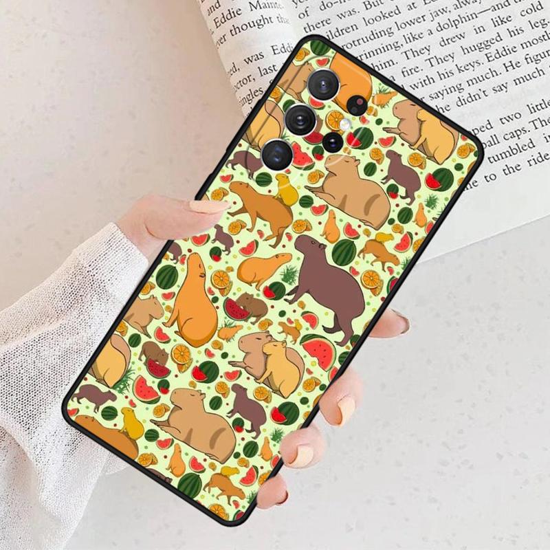 Capybara lovely animal Phone Case For Samsung Galaxy S25 S23 S30 S8 S21 S20 FE S24 S22 Note 10 20 S8 Plus lite Ultra Galaxy Note10