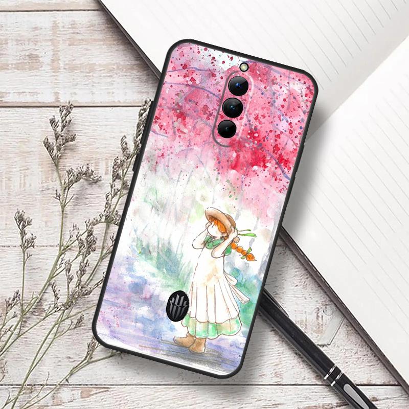 Anne of Green Gables Case For ZTE Nubia Red Magic 7S 6S 7 Pro RedMagic 10 Air 8S 9S 10S 8 9 10 11 Pro Plus Funda