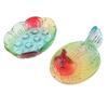 Kippen Snoep Glazen Pot met Deksel Decoratieve Vintage Snoepschaal voor Huis Keuken Eettafel