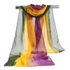 Sunscreen Chiffon Scarf 160*50cm Beach Gauze Scarf Fashion Silk Scarf  for Women
