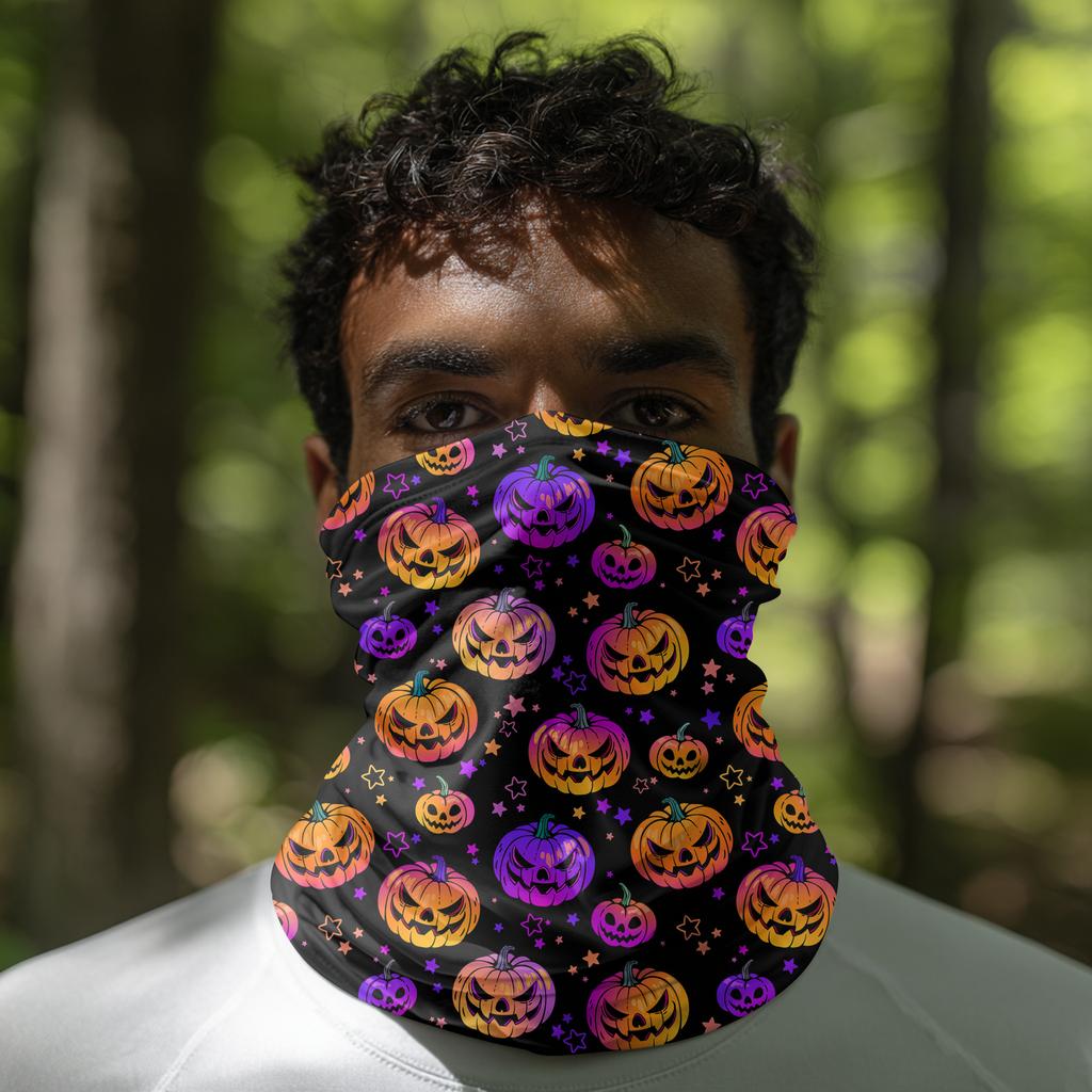 Venkovní cyklistická maska módní potištěný šátek na hlavu nákrčník