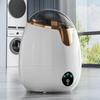 Mini Semi Automatic Single Tub Washing Machine with Top Transparent Window 5kg Capacity Household Use Metal & Plastic
