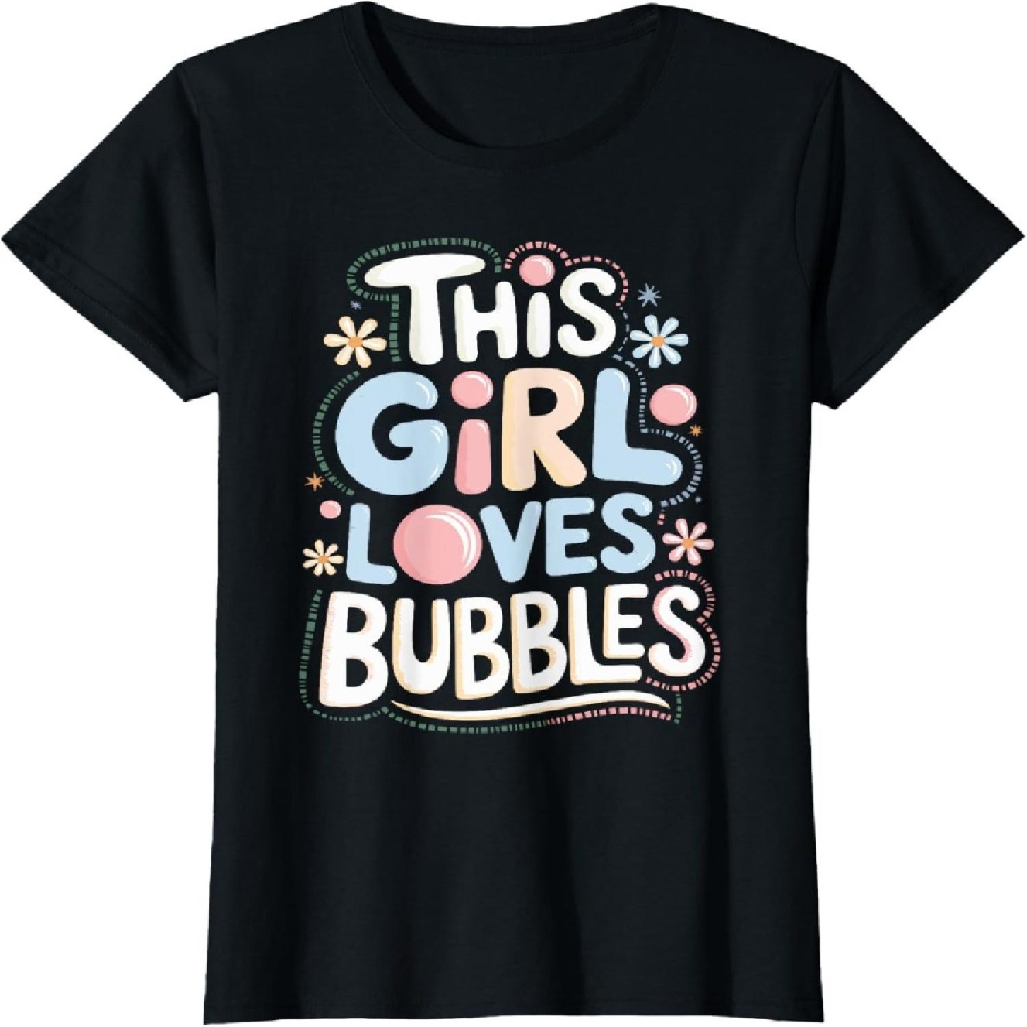 

This Girl Loves Bubbles Cute Bubble Tea T-Shirt XXXXXL