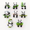 Cute 3D Panda & Bamboo Refrigerator Magnet - 1 Piece