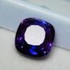6.40 Ct Natural Purple   Loose Gemstone Tanzanite Square Cushion Cut