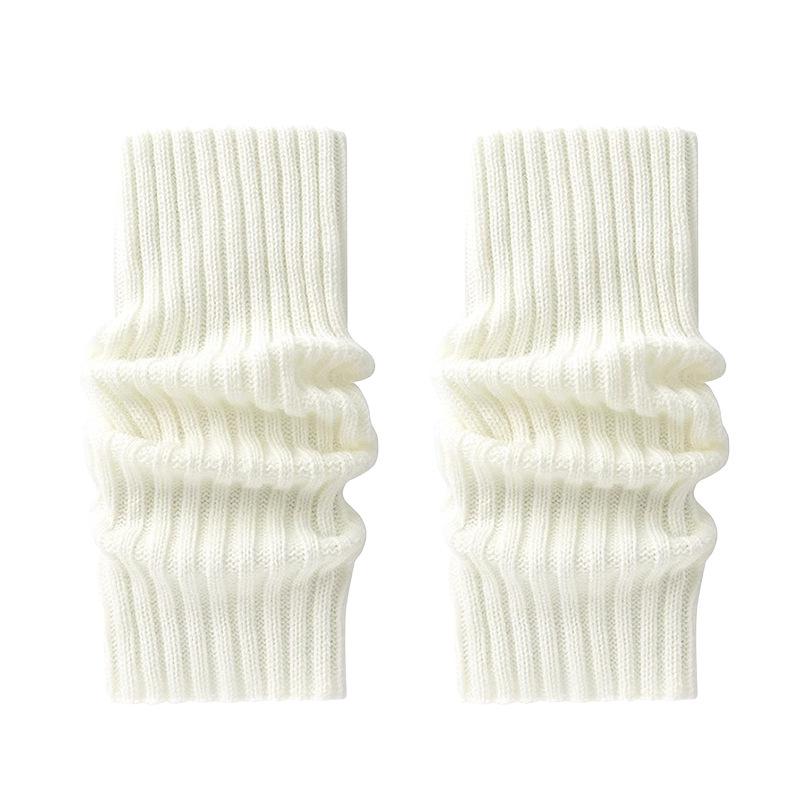 Female Autumn and Winter Warm Knit Calf Protector Pile Socks