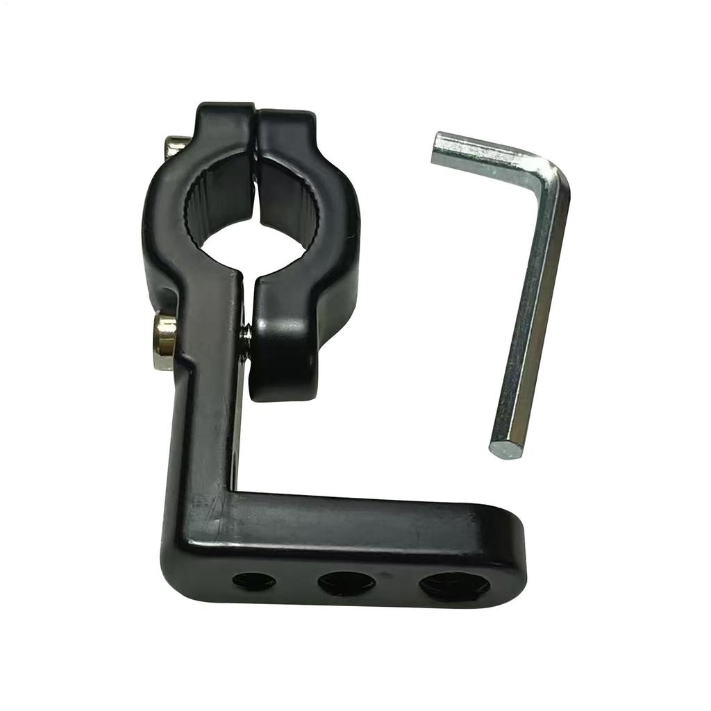 Motorcycle Light Bracket Adjustable Handlebar Clamp Front Fork Lamp Mount Pole Brackets for Night Riding Outdoor Adventure Urban
