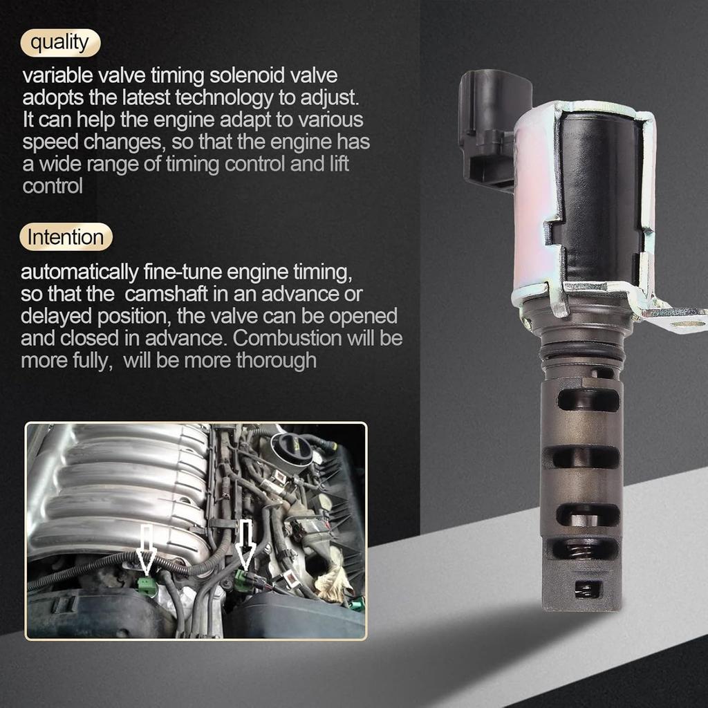 VVT Solenoid Oil Control Compatible With Toyota Camry Corolla Highlander Solara, For RAV4, For For Scion HS250H TC XB 2.4L, Replace 15330-28020