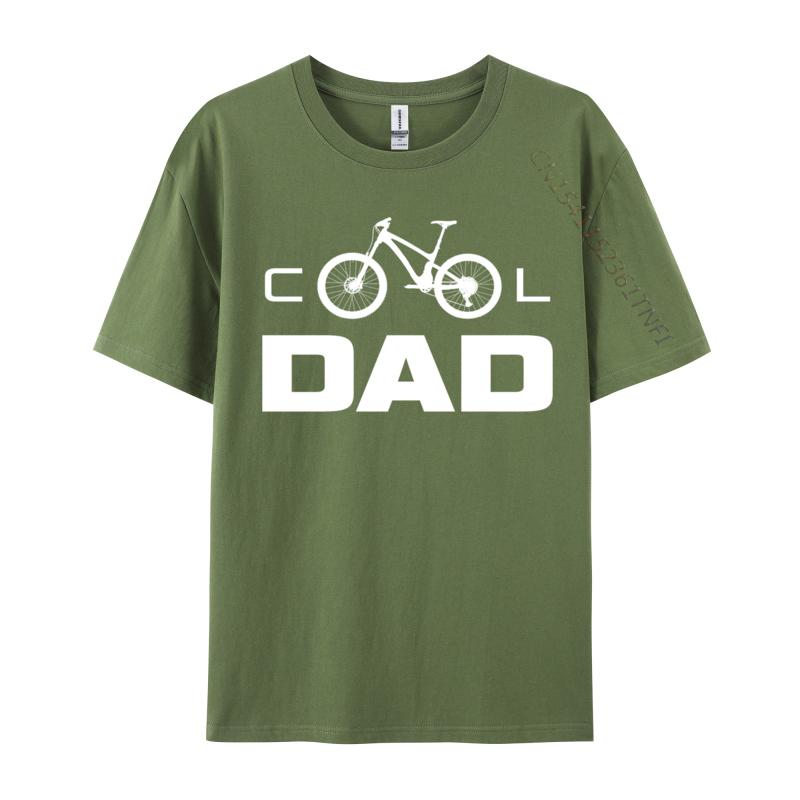 Cool Dad Mtb Mountain Bike Casual Geek Fall Round Collar Mens Tops Shirt Custom Tops Tees Company Tshirts Drop Shipping