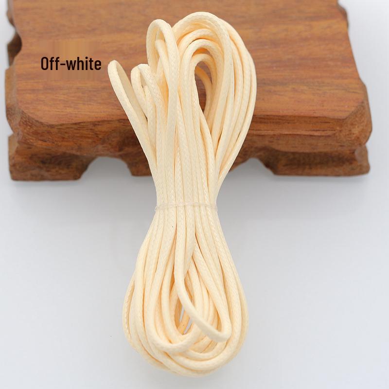 Korean Wax Cord for DIY Jewelry: 2.0MM Snake Pattern Leather Rope for Bracelet & Necklace Weaving