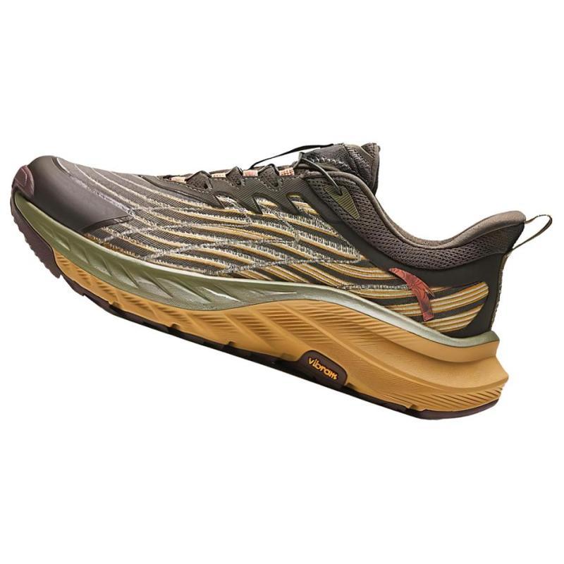 Anta Transverse Cushioning, Wear Resistant Low Top Running Shoes Men's Brown Sneakers 112345586-3