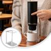 Upgrade Foldable Aluminum Coffee Stand, Portable Adjustable Height Machine Holder Universal for Outdoor Camping