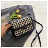 Summer Fashion Small Bag Women 2025 New Trendy Portable Small Square Bag Popular Thousand Bird Grid Shoulder Messenger Bag