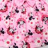 Cute Minnie Mouse Print Girls Sleeveless Dress A-Line Big Pink Bow Flared Skirt Floral Cartoon Kids Princess Sundress for Birthday Party Daily Wear