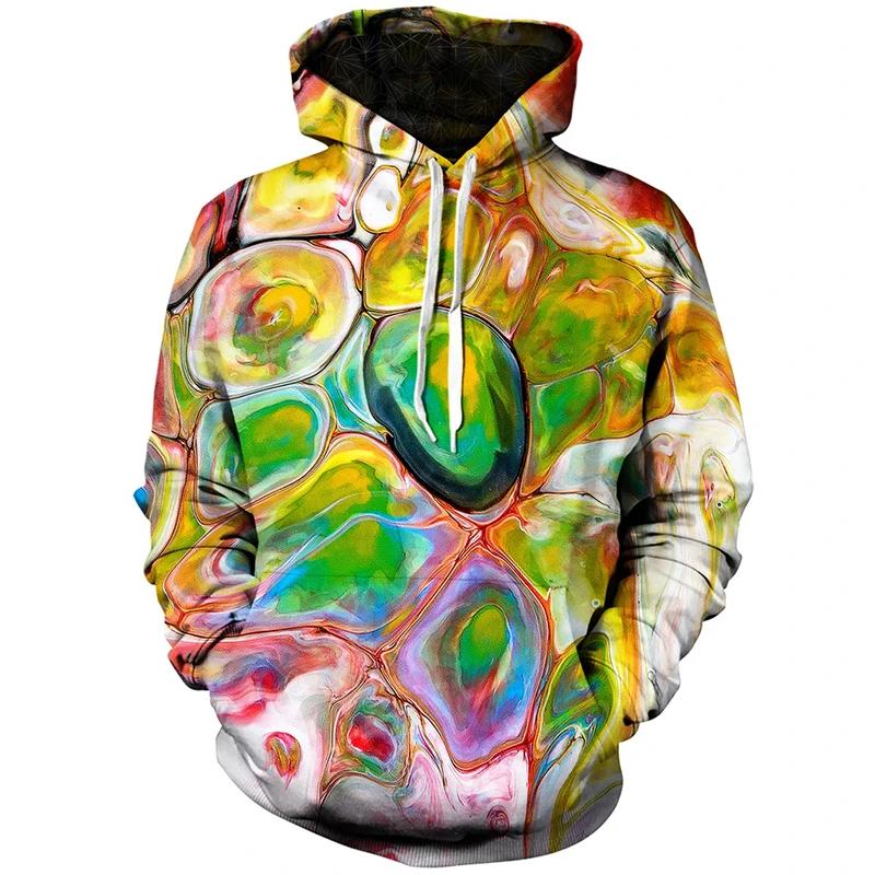 

Unisex Hoodies & Sweatshirts 3D Printing Oil Painting Colorful Fashion Casual Unisex Long Sleeve Hoodie Sportswear 5XL