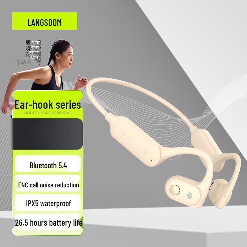 

Lanserton AirWave Bone Conduction Sports Headphones