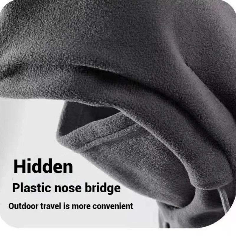 Outdoor Cycling Hat Windproof Cold Proof Women Hat Comfortable Breathable Masked Hat Cycling Cold Weather Protection