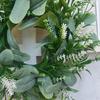 13 Inch Large Wreath Outdoor Front Door Garland Garden Porch Party Wedding Backdrop Decoration