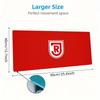 SSV Jahn Regensburg Large Size Mouse Pad Large Gaming Table Cushion Non-slip Laptop Tablet Big Mousepad XXL Mat Mini PC Playmat With Lock edge