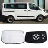 Mirror Glass Wing Mirror Glasses Left Door Side Mirror Automotive- Accessories Easy Installation for Transit MK6 MK7