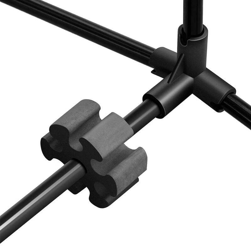 Portable 5.1m Height-Adjustable Badminton & Tennis Net Set