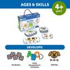 Learning Resources Puzzle for Authentic Cards, Spelling, English, Toddlers, LER6086,