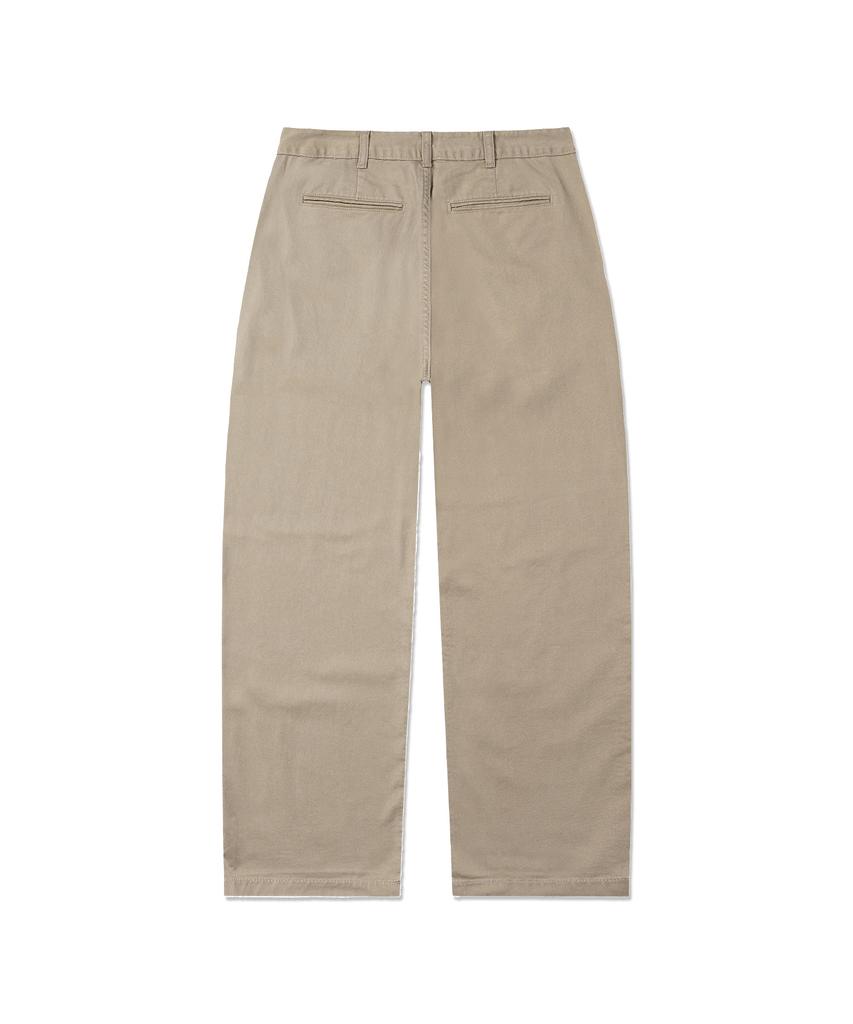 MANNERGRAM [Banset Japanese Imported Fabric] Cation Cotton Pants Regular Fit_Fit5 Beige