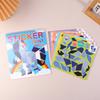 1Kit Sticker Book Crafts For Kids Sticker By Number For Brain Games Gifts Travel Toy