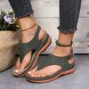 Wedges Shoes for Women High Heels Sandals Summer Shoes 2025 Flip Flop Chaussures Femme Platform Sandals Plus Size 35-43