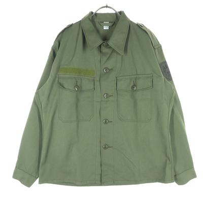 Beauty Products Long Sleeve Military Jacket 104-108 Khaki Men's Used