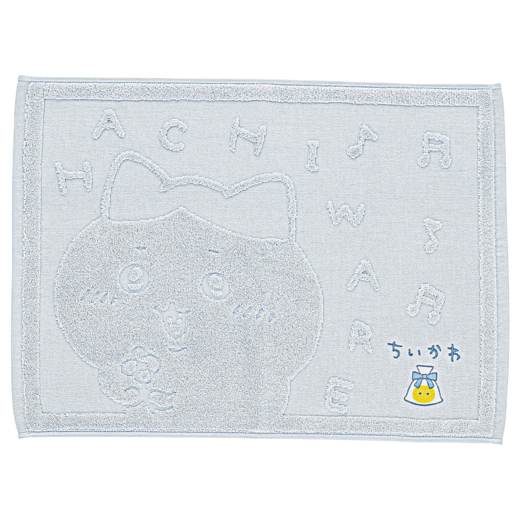 

Marushin Towel Bath Chiikawa Hachiware H45 x 0775040700 Mat, Mat, Approx. W60cm,