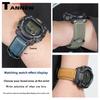 Matte Rindsleder Uhrenarmband für Casio Dw-9052 Dw-9050 9051 Dw-9000 DW5600 Elektronische Retro Herren Uhrenarmband Armbandband Zubehör