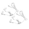 2 Pcs Wired Earphones IP68 Waterproofing Noise Isolation Clear Quality Sound 3.5mm Wired Earbuds for MP3 Player Phone