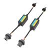 2 Stück Bremslicht-Decoder 12V Bremslampe Anti-Flimmern Fehlerlöschungs-Decoder für 7443 T20 Stecker