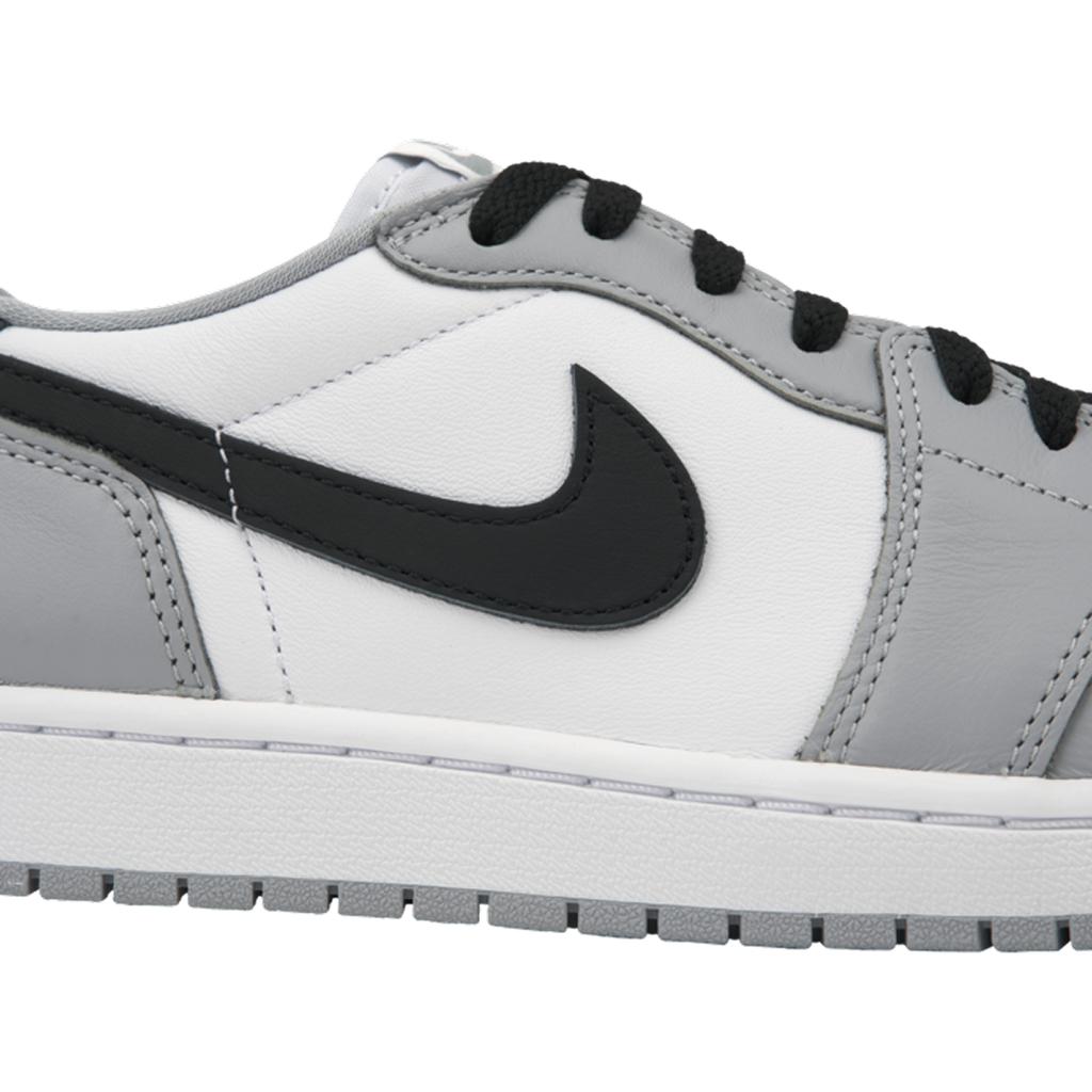 Air Jordan 1 Retro Low OG Barons Men Sneakers White Black Wolf-Grey CZ0790-110
